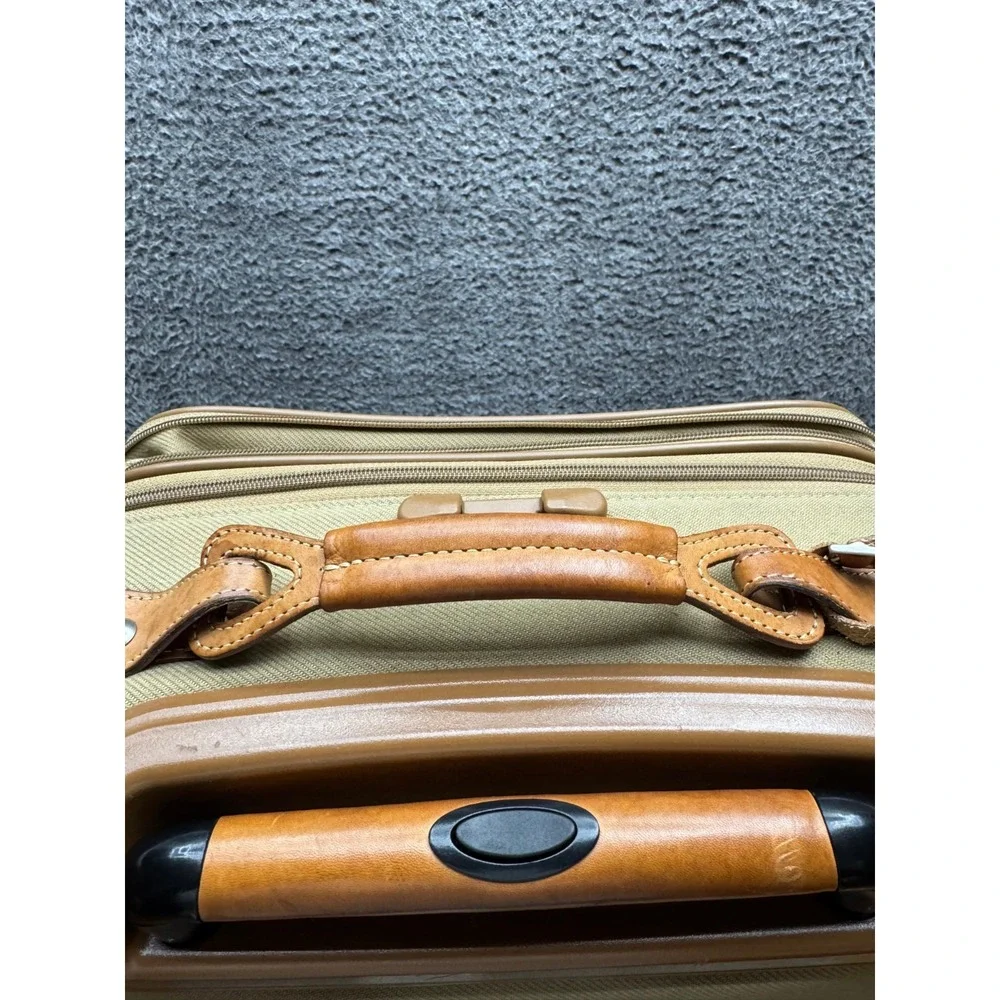 Hartmann Ballistic Nylon Rolling Travel Suitcase‎ Leather Brown 14